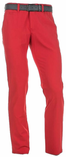 Alberto Rookie 3xDRY Cooler Mens Trousers Red 106 2021