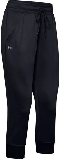 Under Armour Tech Capri Black/Metallic Silver M