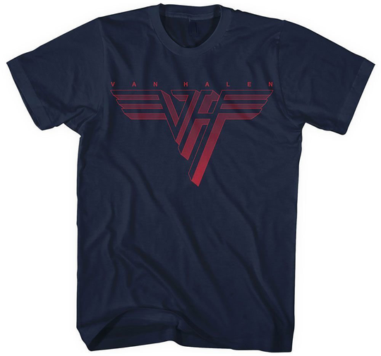 Van Halen T-Shirt Classic Red Logo 2XL Red
