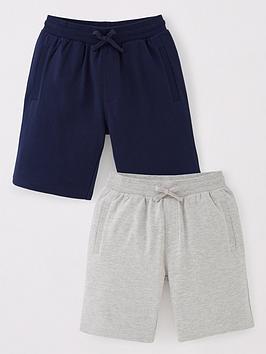 Everyday Boys Cotton Rich Essential Jogger Shorts (2 Pack) - Multi, Multi, Size Age: 6 Years