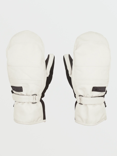 Women's Volcom Peep Gore-Tex Mittens - Off White