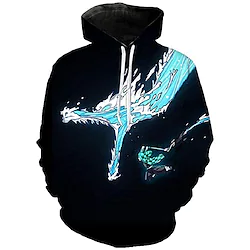 Inspired by Demon Slayer Hoodie Back To School Anime Graphic Hoodie For Unisex Adults' 3D Print 100% Polyester Lightinthebox