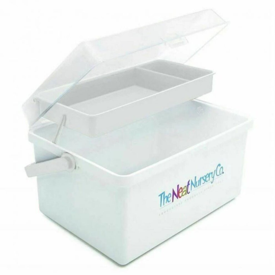 Neat Nursery Company Baby Box Organiser - White