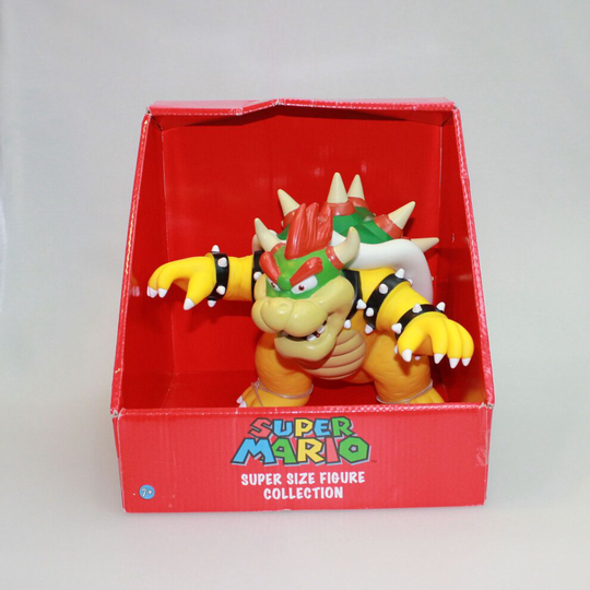 (Bowser) 9" High quality Super Mario Bros Action Figures Toys Big Size With Retail Box