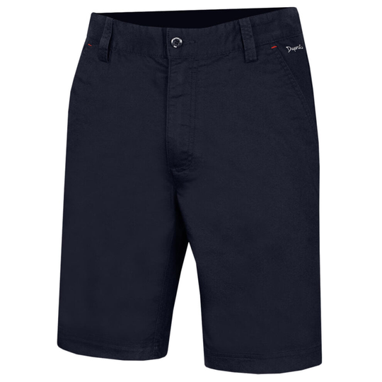 (38, Navy) Dwyers & Co Mens 2021 Titanium Chino 2 Lightweight Quick Dry Golf Shorts