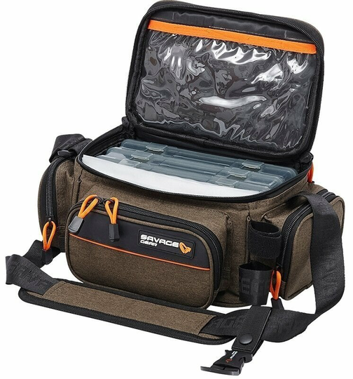 Savage Gear System Box Bag M 3 Boxes 5 Bags 20X40X29Cm 12L