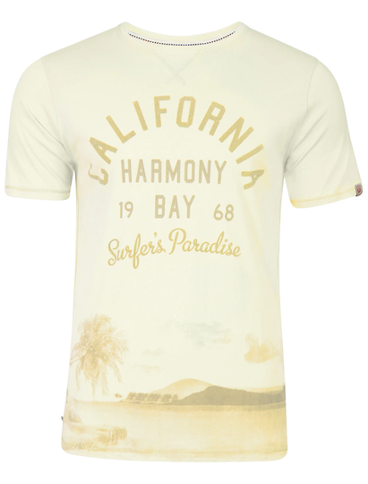 T-Shirts Norton Cove Motif T-Shirt in Ivory - Tokyo Laundry / S - Tokyo Laundry