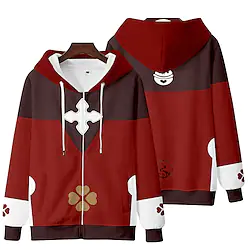 Inspired by Genshin Impact Klee Cartoon Manga Back To School 3D Harajuku Graphic Kawaii Hoodie For Men's Women's Adults' 3D Print 100% Polyester Lightinthebox