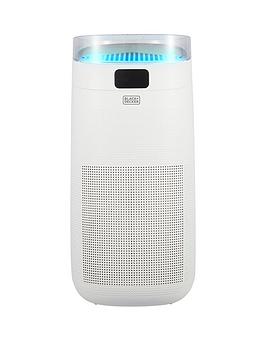 Black & Decker Bxap62002Gb Air Purifier With Air Quality Sensor, 8-Hour Timer, White