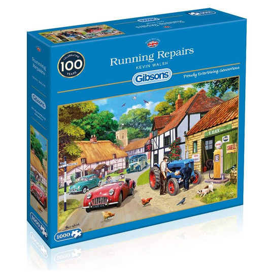 Gibsons 1000 Piece Running Repairs Jigsaw Puzzle