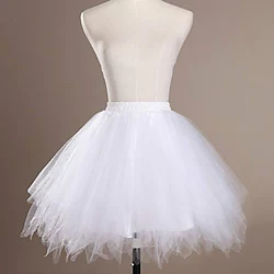 Ballet Dancer Classic Lolita 1950s Cocktail Dress Vintage Dress Dress Petticoat Hoop Skirt Crinoline Prom Dress Women's Girls' Costume Vintage Cosplay Wedding Party Princess Petticoat / Tulle Lightinthebox