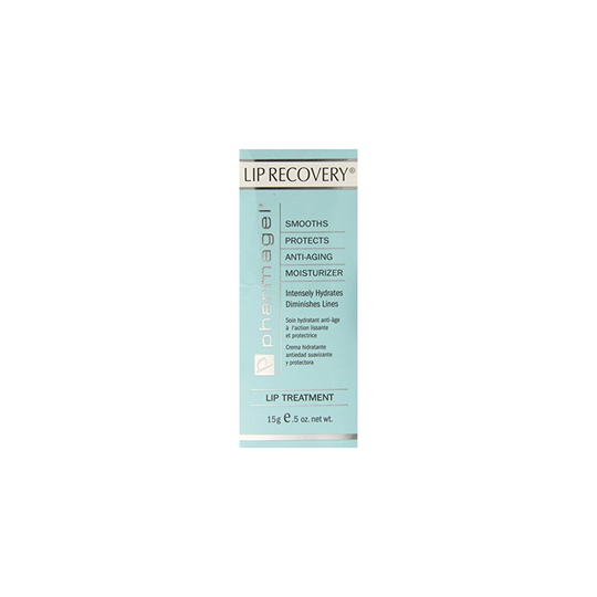 Pharmagel Lip Recovery Protectant, Hydrating Lip Treatment for Lip Lines and Wrinkles - Lip Moisturizer - Lip Balm & Repair - 0.5 oz.