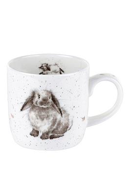 Royal Worcester Wrendale Rosie Rabbit Mug - Single Mug