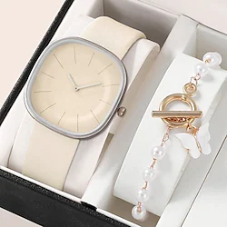 Wrist Watch Quartz Watch for Women's Analog Quartz Butterly Style Fashion Casual Watch Alloy PU Leather Creative Butterfly Lightinthebox
