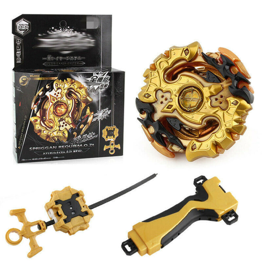Beyblade B-100 Burst Spriggan Requiem Zt W/L-R Launcher Grip Play Set