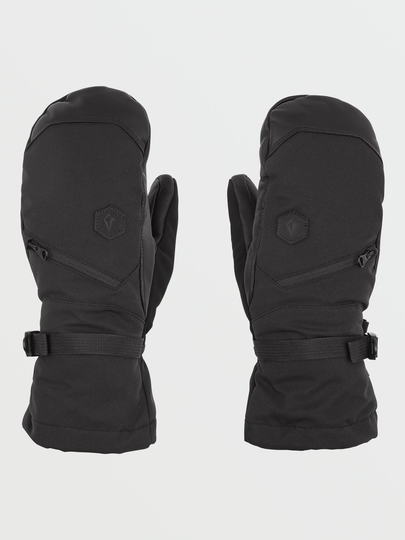 Women's Volcom Skye Gore-Tex Over Mittens - Black
