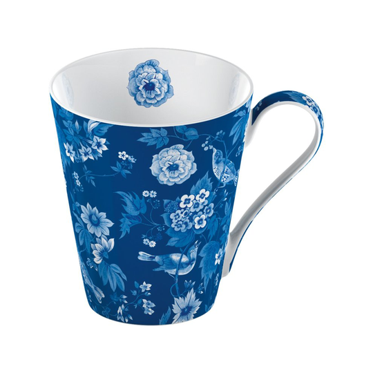 Victoria and Albert Garden Birds Mug In A Box Blue