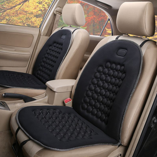 Car Seat Cushion Protector Universal Padded Massage Back Van Taxi