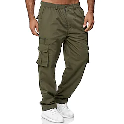 Men's Cargo Pants Hiking Pants Trousers Military Summer Outdoor Breathable Quick Dry Lightweight Multi Pockets Pants / Trousers Bottoms Denim Blue Deep card Climbing Camping / Hiking / Caving M L XL Lightinthebox