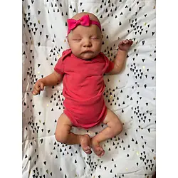 20 inch Reborn Baby Doll Reborn Baby Doll Levi Newborn lifelike Cute Creative Lovely 3/4 Silicone Limbs and Cotton Filled Body with Clothes and Accessories for Girls' Birthday and Festival Gifts Lightinthebox