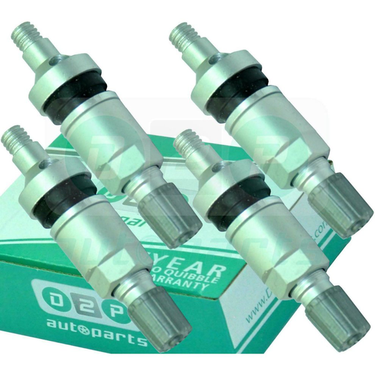 4xTPMS TYRE PRESSURE SENSOR VALVE REPAIR KIT FOR HYUNDAI i40 & KIA RIO