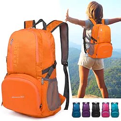 20-30 L Lightweight Packable Backpack Windproof Rain Waterproof Breathable Quick Dry Lightweight Outdoor Hunting Fishing Hiking Climbing Nylon Black Navy Blue Purple Lightinthebox