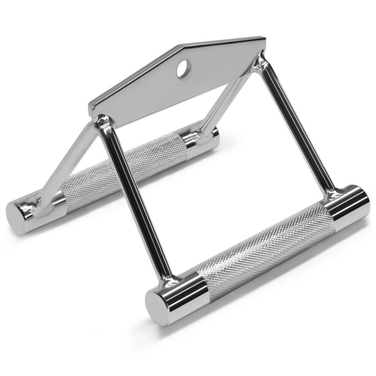 Seated Row V Handle Close Grip Lat Bar Cable Multi Gym Bodybuilding Attachment