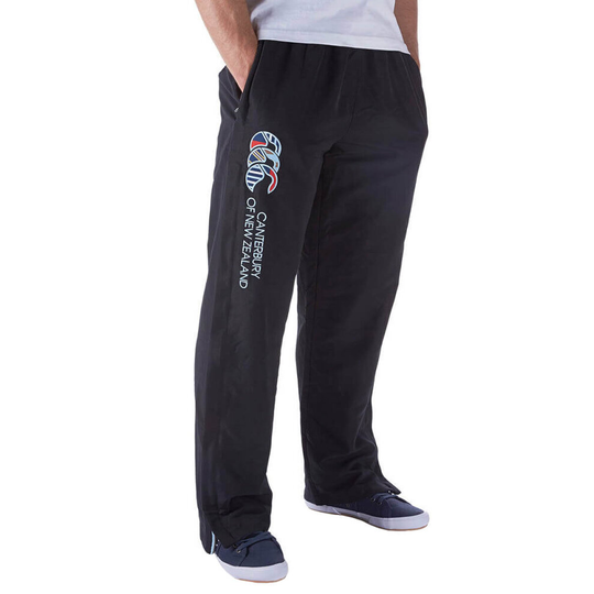 (XL, Black) Canterbury Mens Uglies Open Hem Stadium Quick Dry Stretch Joggers