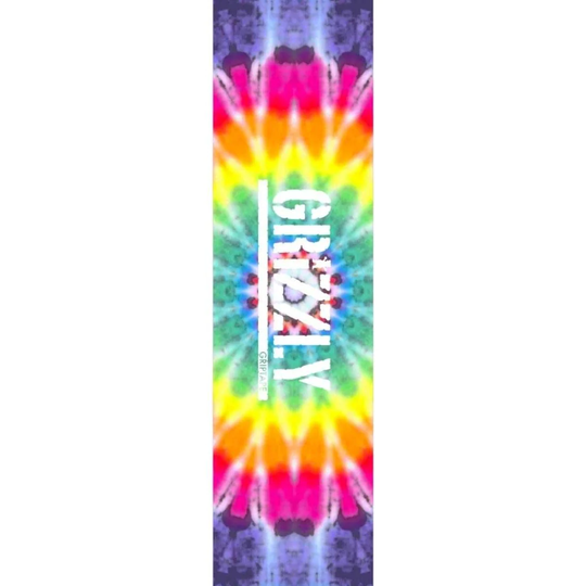 Grizzly Dye Tryin Skateboard Grip Tape - Circular