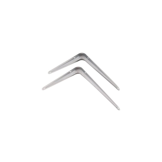 Fixman London Grey Shelf Bracket Display Box 20pce 150 x 125mm - London Shelf - london shelf bracket grey x 150 125mm shelving fixman display box
