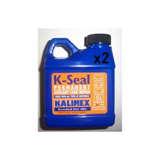 2 x Rad Easy Fast Action Coolant Radiator Sealer Stop Leak Better Than Radweld