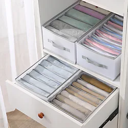5 Grid Foldable Clothes And Pants Storage Bag Lightinthebox
