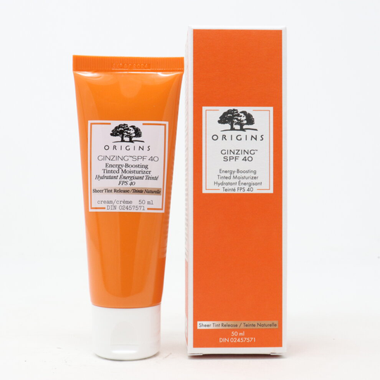 Origins Energy-Boosting Tinted Moisturizer Spf 40 1.7oz/50ml New With Box