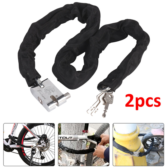 0.85M Metal Motorbike Motorcycle Bicycle Heavy Duty Chain Lock