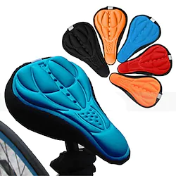 Bike Seat Saddle Cover / Cushion Breathable Comfort 3D Pad Silicone Silica Gel Cycling Road Bike Mountain Bike MTB Black Red Blue Lightinthebox