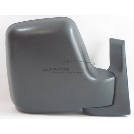 Fiat Scudo Mk1 Van 1995-2006 Manual Wing Door Mirror Black Drivers Side O/S