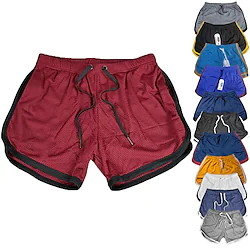 Men's Swim Shorts Swim Trunks Board Shorts 5.5 Inch Inseam Shorts 3 inch Shorts Drawstring Elastic Waist Solid Color Print Breathable Quick Dry Short Daily Sports Sporty Casual / Sporty 1 2 Lightinthebox