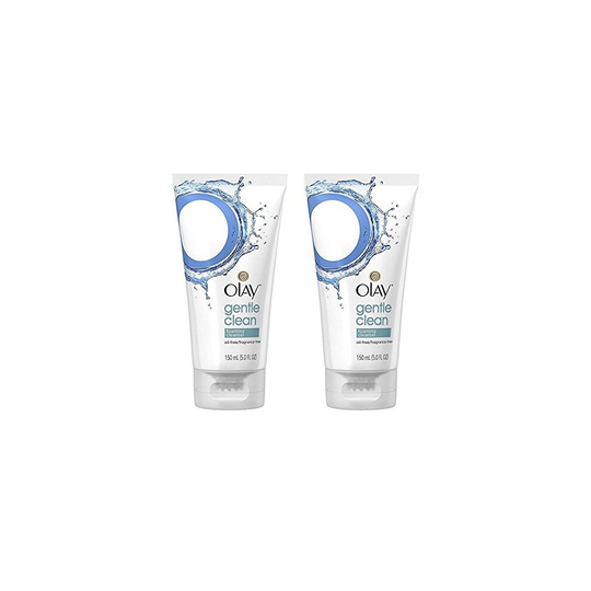 OLAY Gentle Clean Foaming Cleanser 5 oz (Pack of 2)
