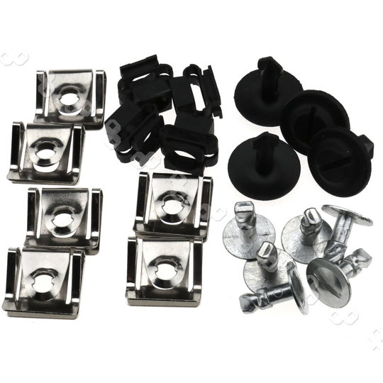 Set Undertray Guard Engine Under Cover Fixing Clips Screw For AUDI A4 A6 A8