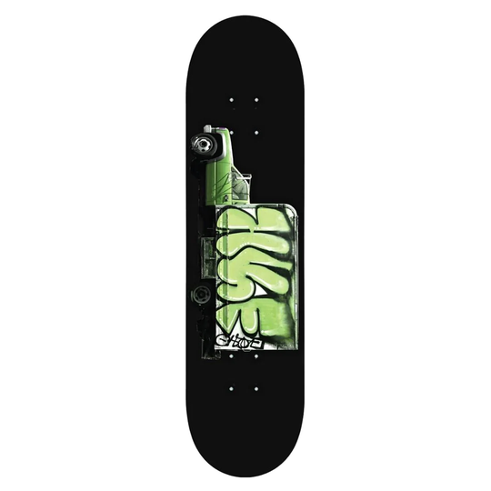 Huf Remio Box Truck Skate Deck 8.25" - Black
