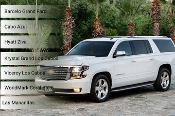 Private Round-Trip from SJD Airport to Hotels in San José del Cabo