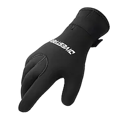 DIVESTAR Diving Gloves Aquatic Gloves 5mm Neoprene Full Finger Gloves Thermal Warm Warm Breathable Swimming Diving Surfing / Winter / Quick Dry Lightinthebox