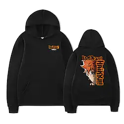 Inspired by Haikyuu!! Second Season Hinata Shoyo Hoodie Cartoon Manga Anime Front Pocket Graphic Hoodie For Men's Women's Unisex Adults' Hot Stamping 100% Polyester Lightinthebox