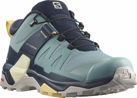 Salomon Womens Outdoor Shoes X Ultra 4 W Trooper/Night Sky/Sun Dress 40 2/3