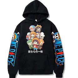 Inspired by One Piece Monkey D. Luffy Hoodie Anime Cartoon Anime Front Pocket Graphic Hoodie For Men's Women's Unisex Adults' Hot Stamping 100% Polyester Lightinthebox