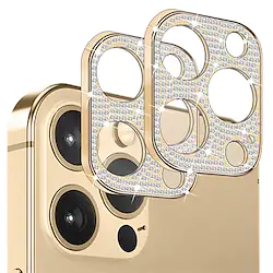2 Pack Diamond Crystal Camera Lens Protector Compatible for iPhone 13 Pro(6.1)/13Pro Max(6.7) Accessories Bling Camera Cover Case Friendly Anti-Scratch Lightinthebox
