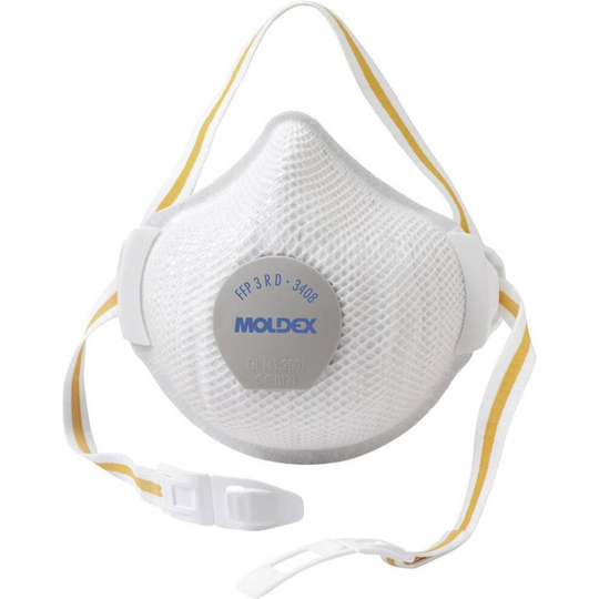 Moldex 3408 FFP3 Air Plus ProValve Reusable Masks Box of 5