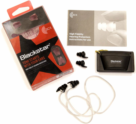 Blackstar Earplugs Black Earplugs