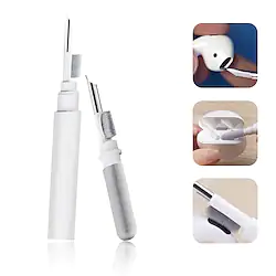 Bluetooth Earbuds Cleaning Pen in-Ear Headphones Cleaning and Soft Dust Removal Brush Pen for Cleaning The Earwax Dust in Bluetooth Headset Box Camera and Mobile Phone Lightinthebox