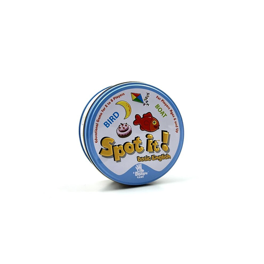 (Spot It Basic English) Spot it game card Family Game Boxed